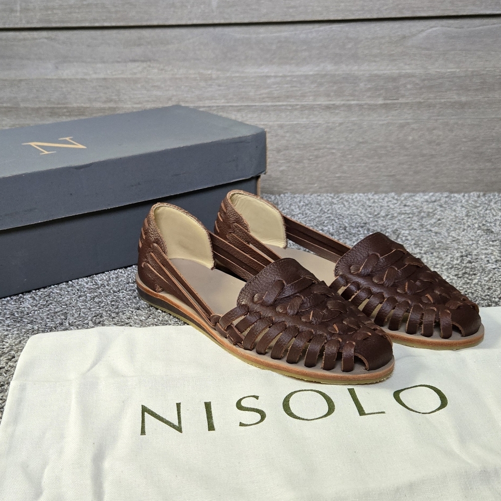Nisolo Women's Equador Huarache Sandal NEW size 7